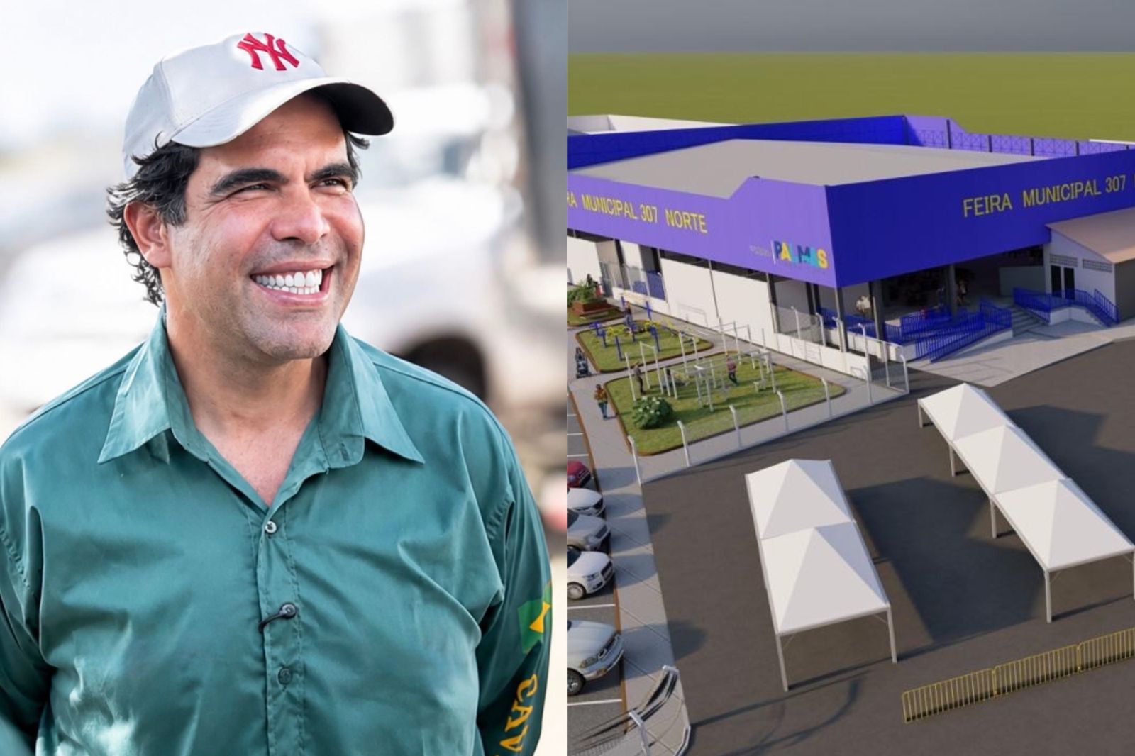 Ricardo Ayres destina R$ 1,5 milhão para feiras de Palmas; obra da 307 Norte tem ordem de serviço assinada