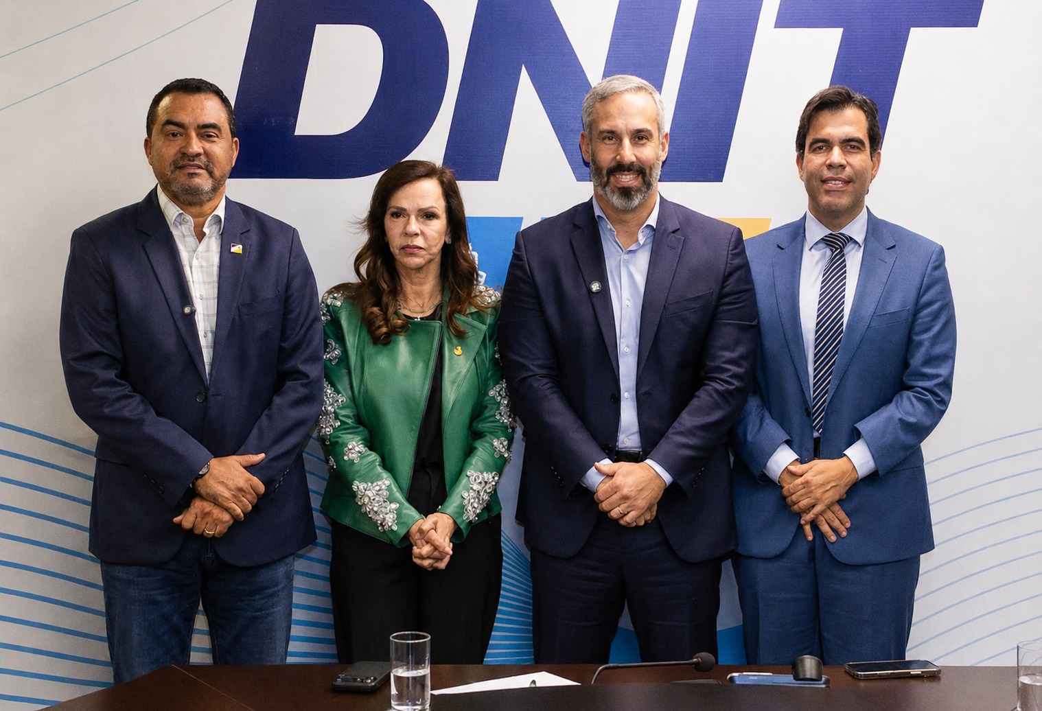 Wanderlei, Dorinha e Ayres levam crise das pontes ao DNIT e ao Ibama