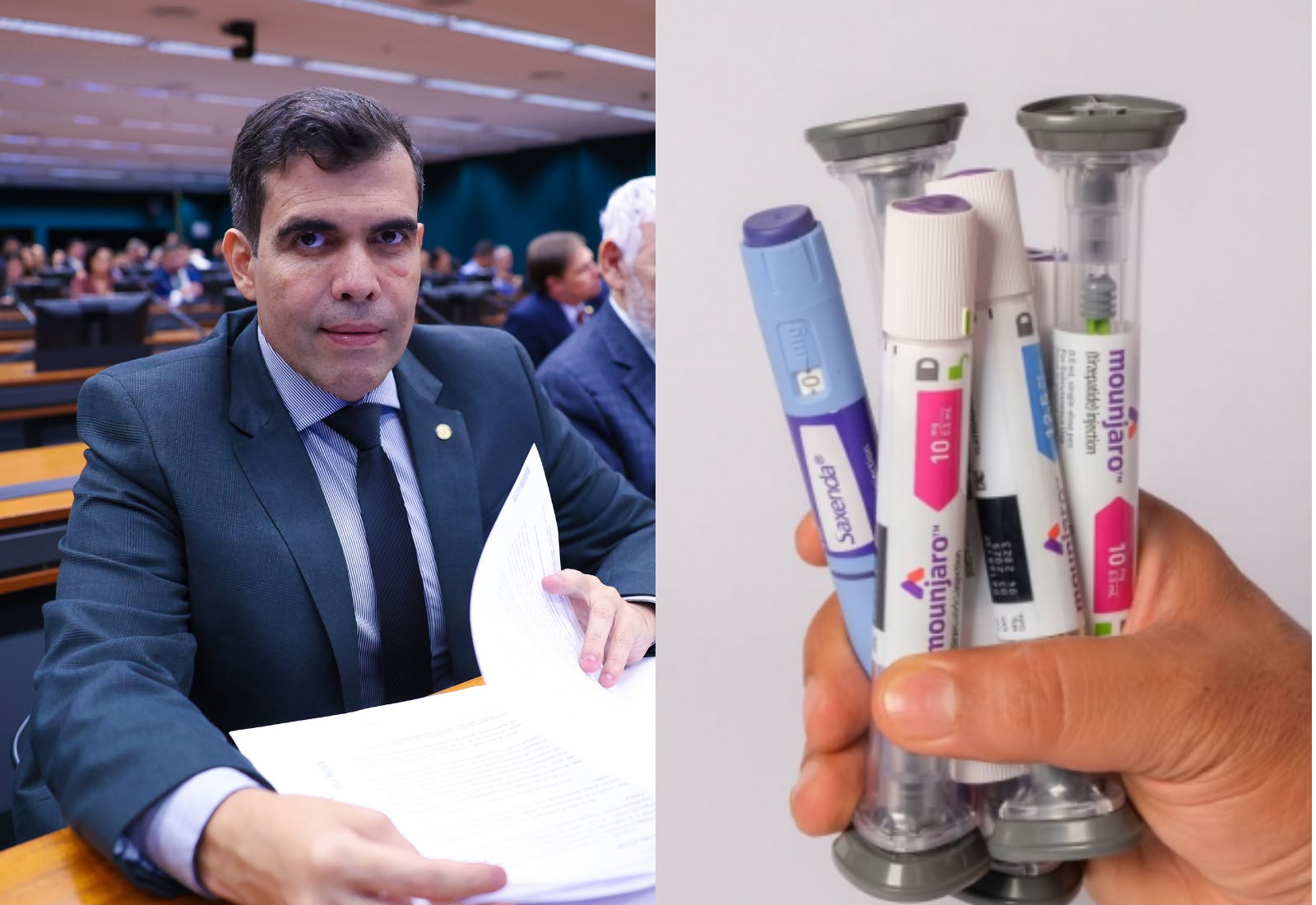 Ricardo Ayres propõe restabelecer importação legal de medicamentos contra a obesidade e diabetes